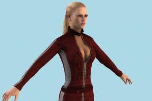 Cammy Girl girl, female, sportive, sport, lady, woman, people, human, character